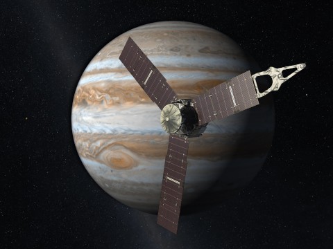Juno Spacecraft at Jupiter
